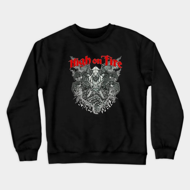 BAT SKULL Crewneck Sweatshirt by Mey X Prints